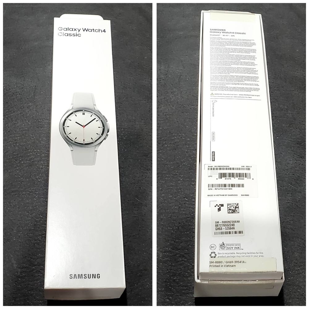FIRM Samsung Galaxy Watch4 Classic 42mm Smart Watch w/ Bluetooth in Box Like New - Picture 6 of 11